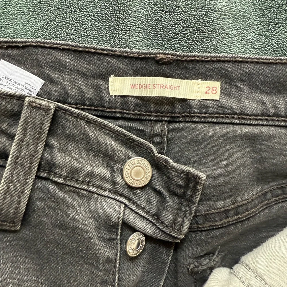 Levi's Gray Straight Leg Jeans with Classic Fit - Picture 2 of 4